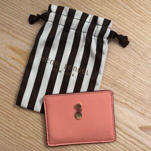 Henri Bendel Coral Card Holder for Kids